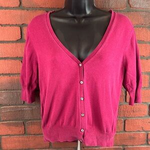 Sarah Spencer‎ Girl's Medium Silk Blend Crop Sweater – Casual Chic